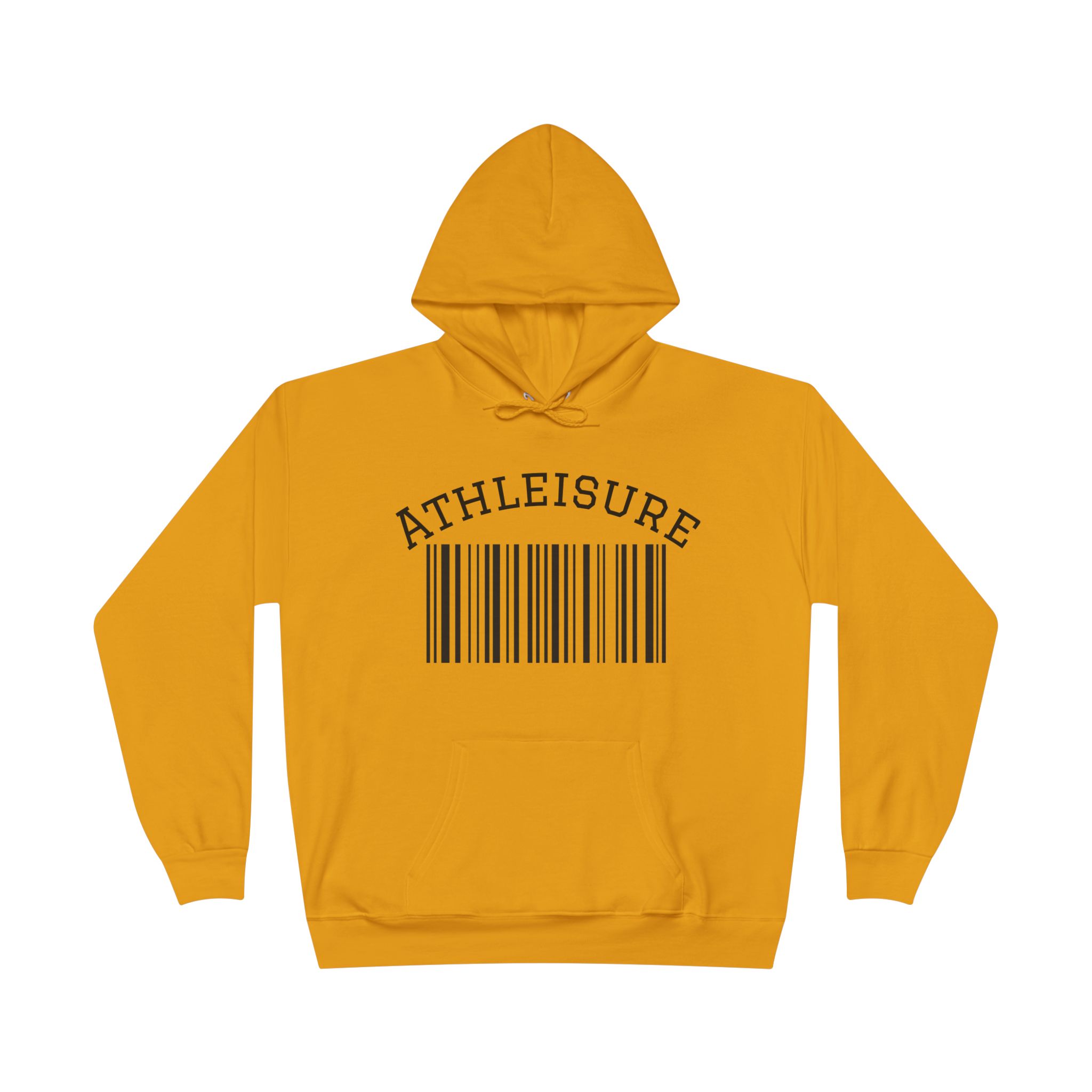 Unisex Eco-Friendly Hoodie with Barcode Design Sweatshirt - Image 37