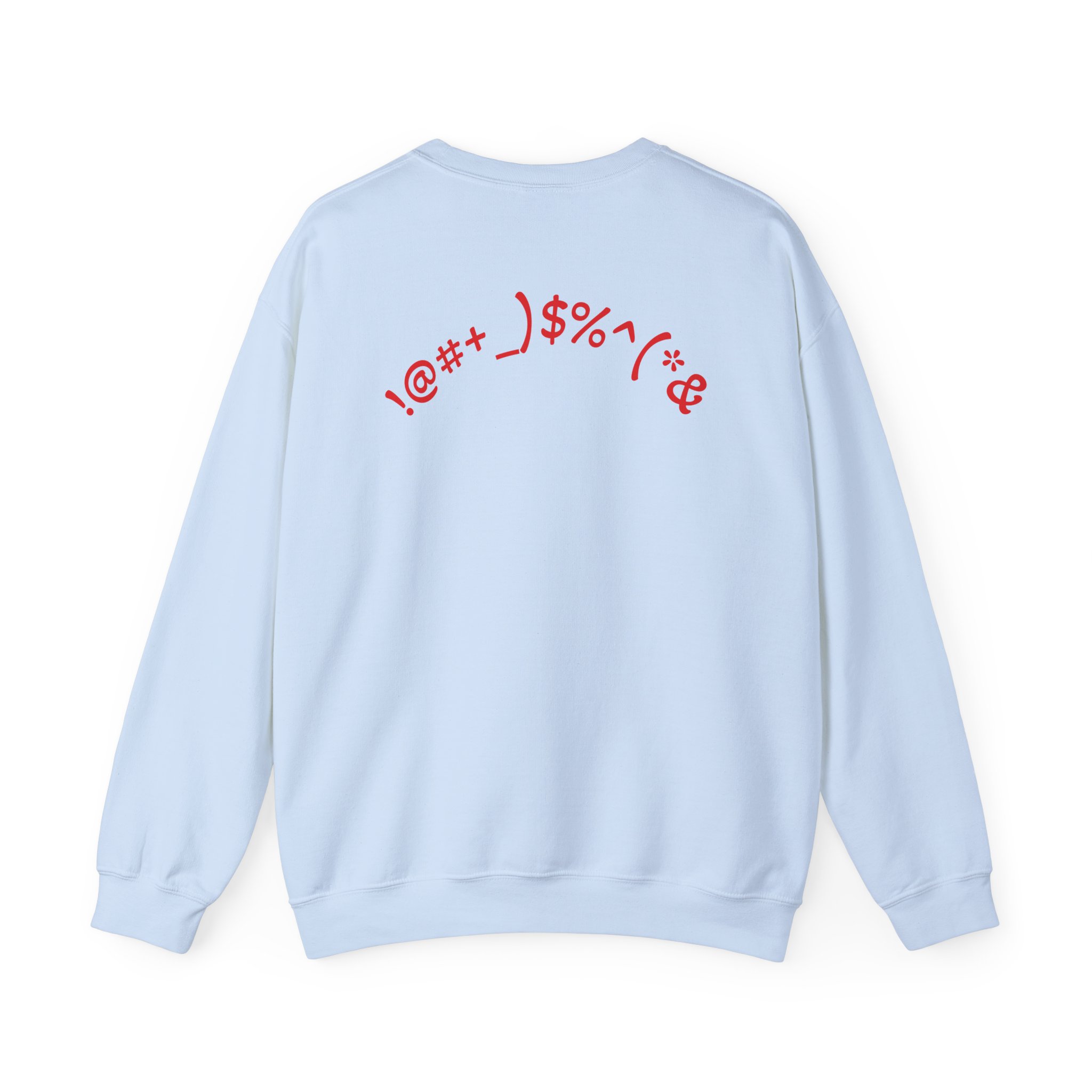 Cozy Crewneck Unisex Sweatshirt with Self Aura letters by Molanizzi