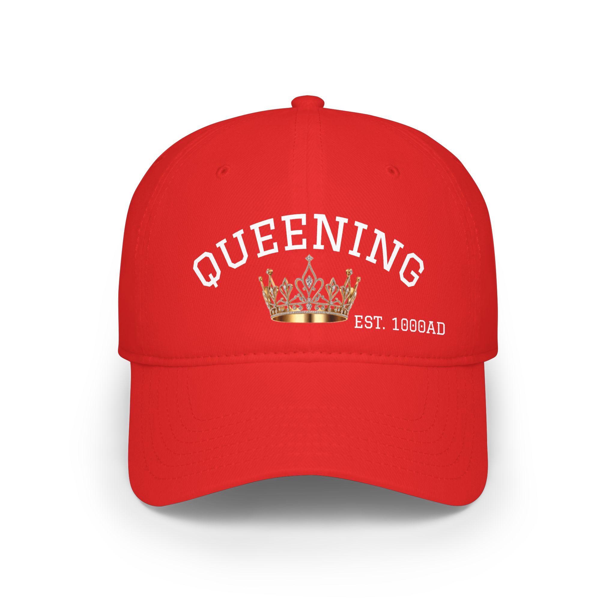 Custom 'Queening' Low-Profile Baseball Cap - Image 5