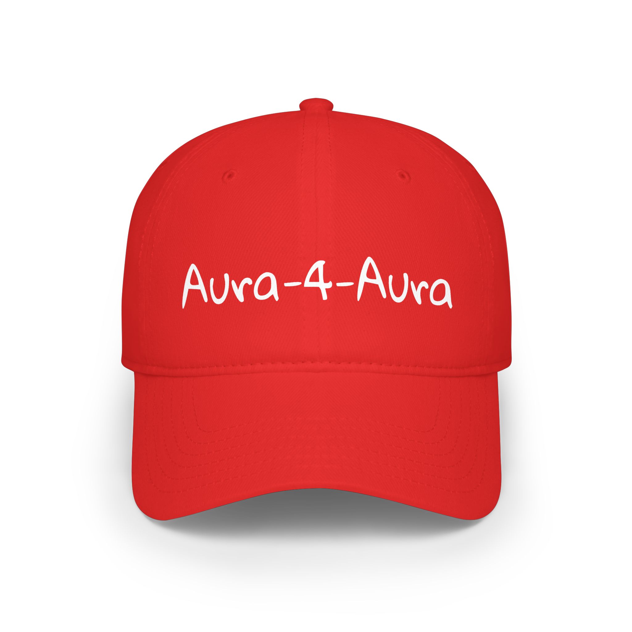 Custom 'Aura 4 Aura' Low-Profile Baseball Cap – 100% Cotton Twill Hat - Image 6