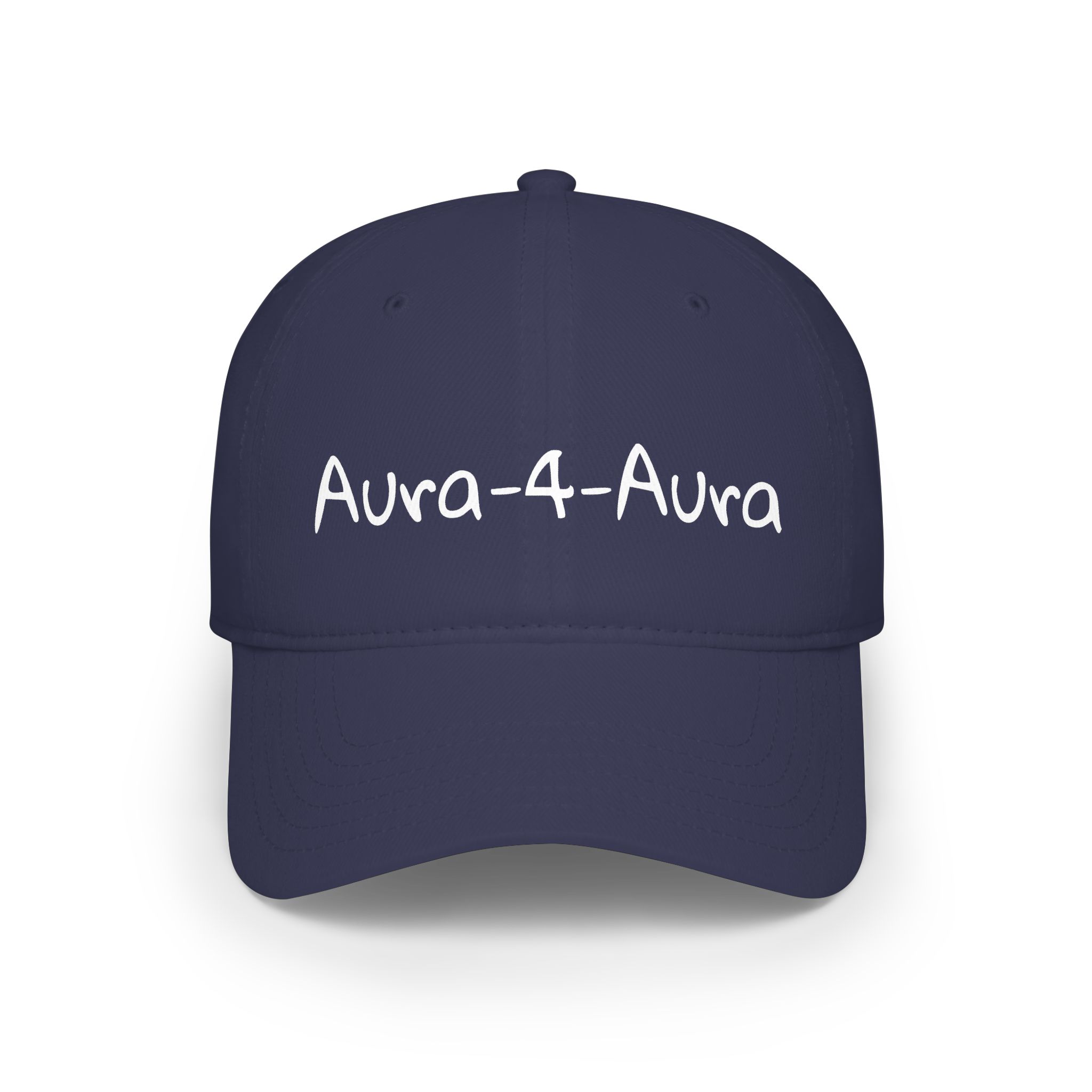 Custom 'Aura 4 Aura' Low-Profile Baseball Cap – 100% Cotton Twill Hat