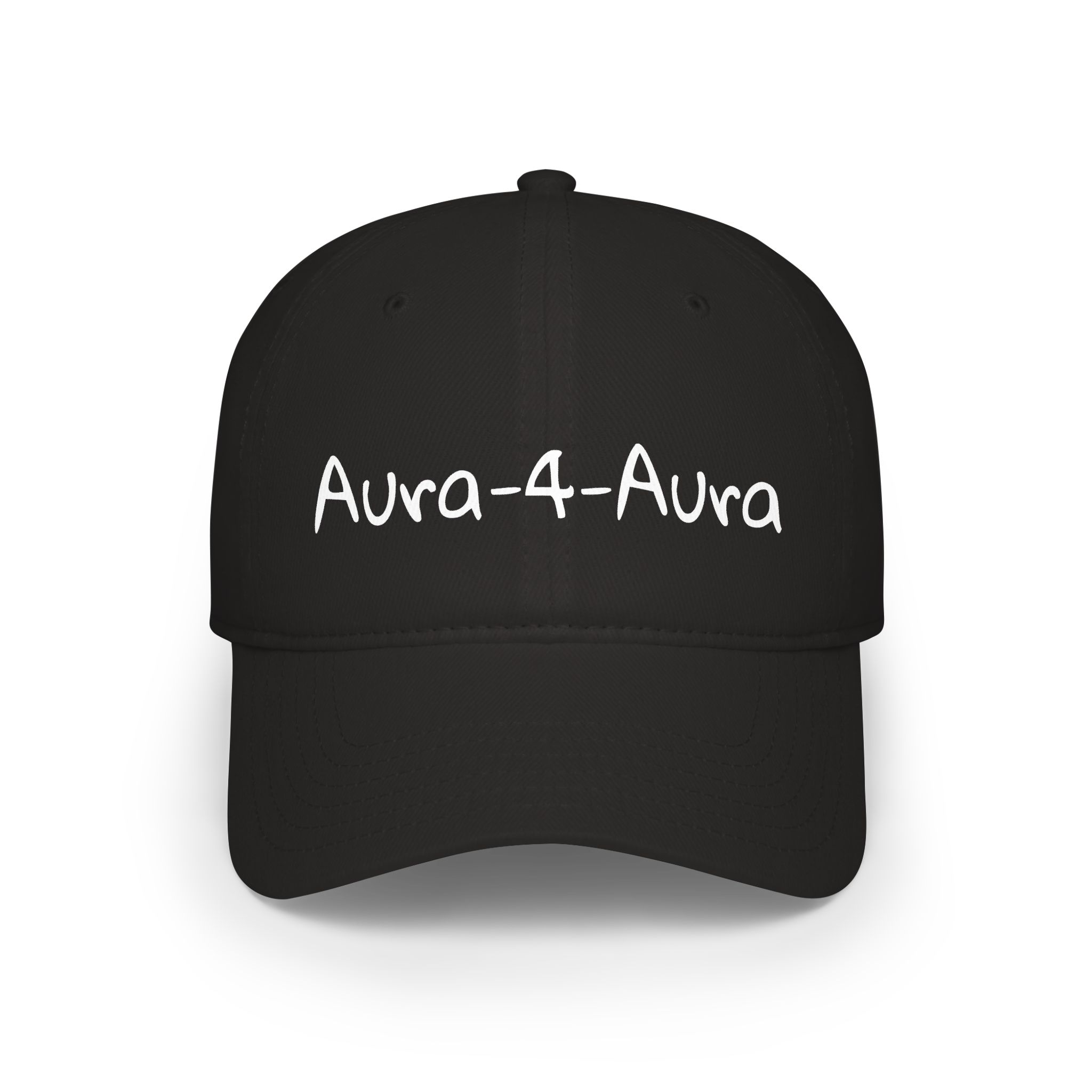 Custom 'Aura 4 Aura' Low-Profile Baseball Cap – 100% Cotton Twill Hat - Image 3