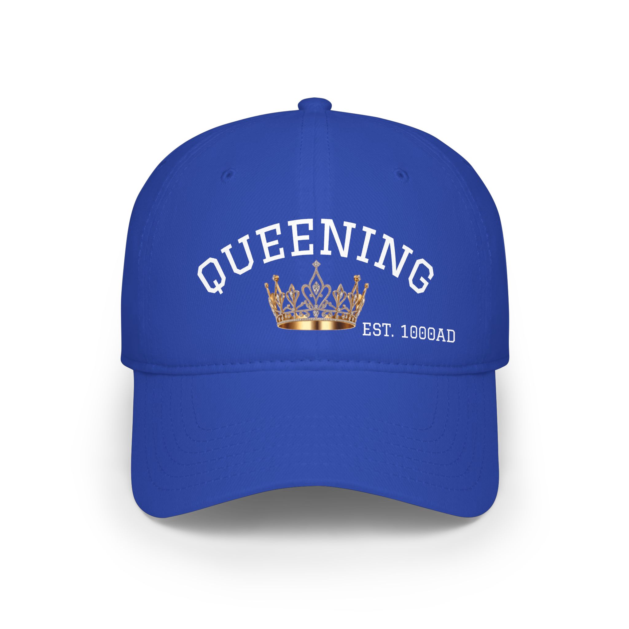 Custom 'Queening' Low-Profile Baseball Cap
