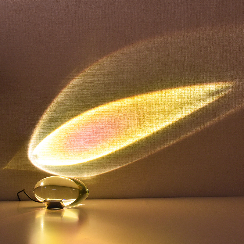 Angel Eye Crystal Table Lamp with RGB Remote Dimming Control - Image 4