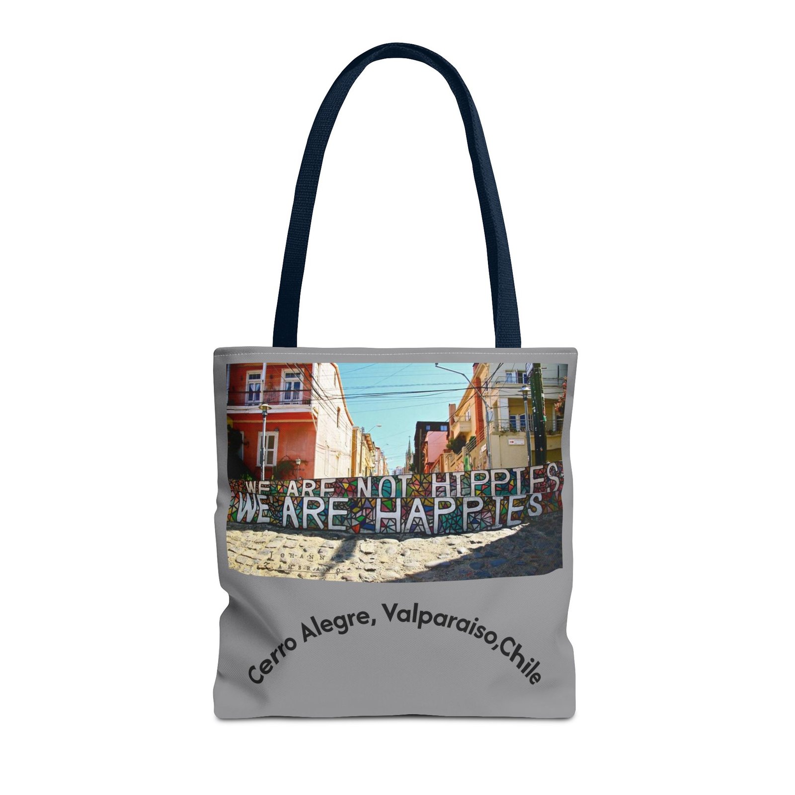 Vibrant Cerro Alegre Valparaíso Chile Travel & Beach Tote Bag - Image 29