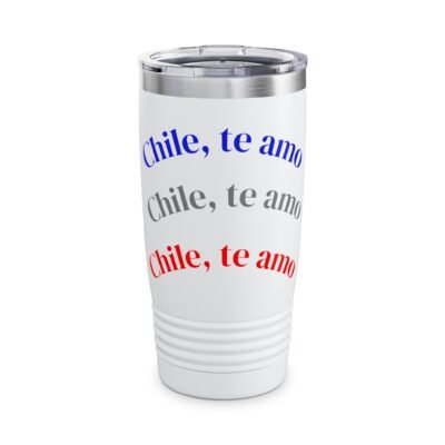 Chilean Pride 20oz Stainless Steel Ringneck Tumbler Travel Mug