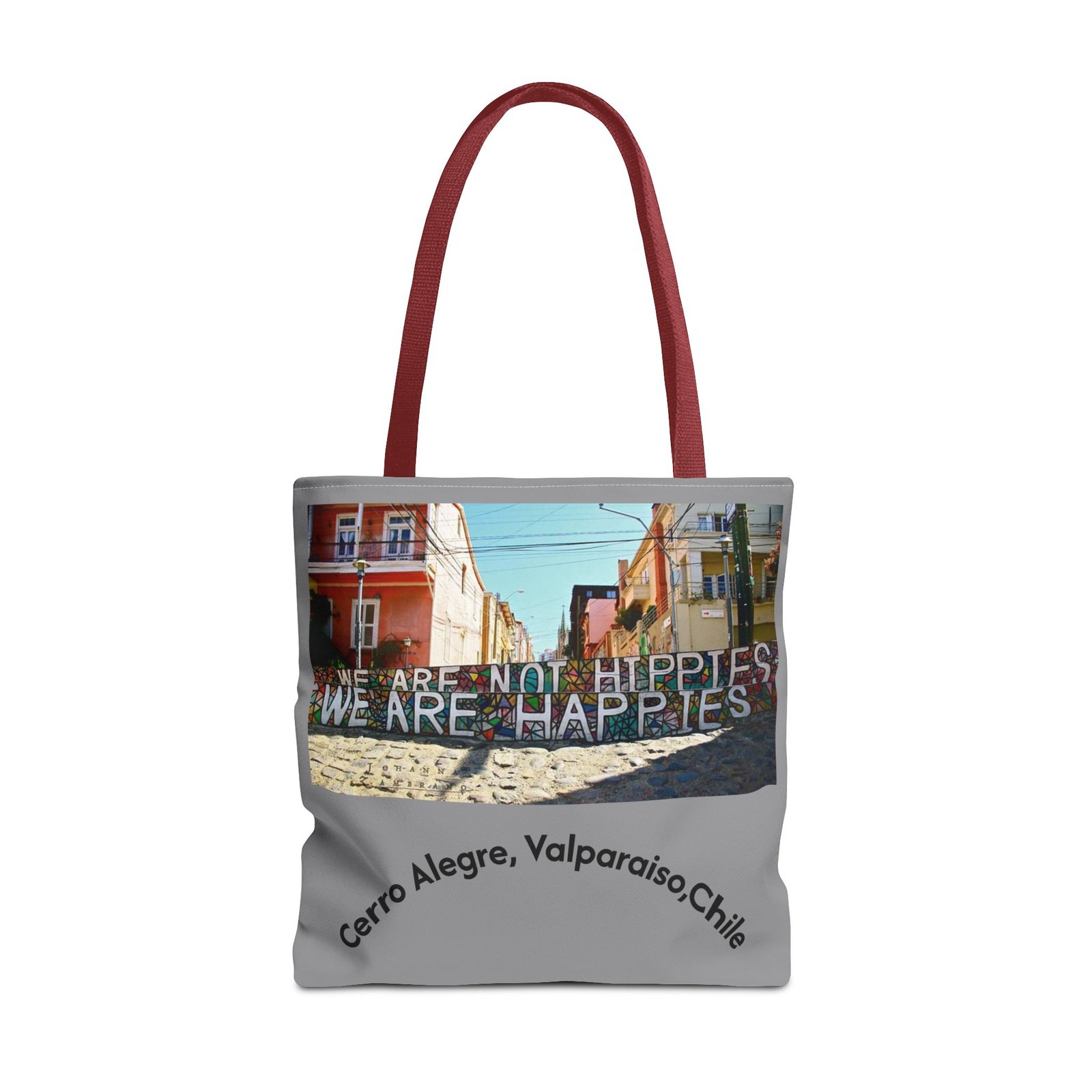 Vibrant Cerro Alegre Valparaíso Chile Travel & Beach Tote Bag - Image 21