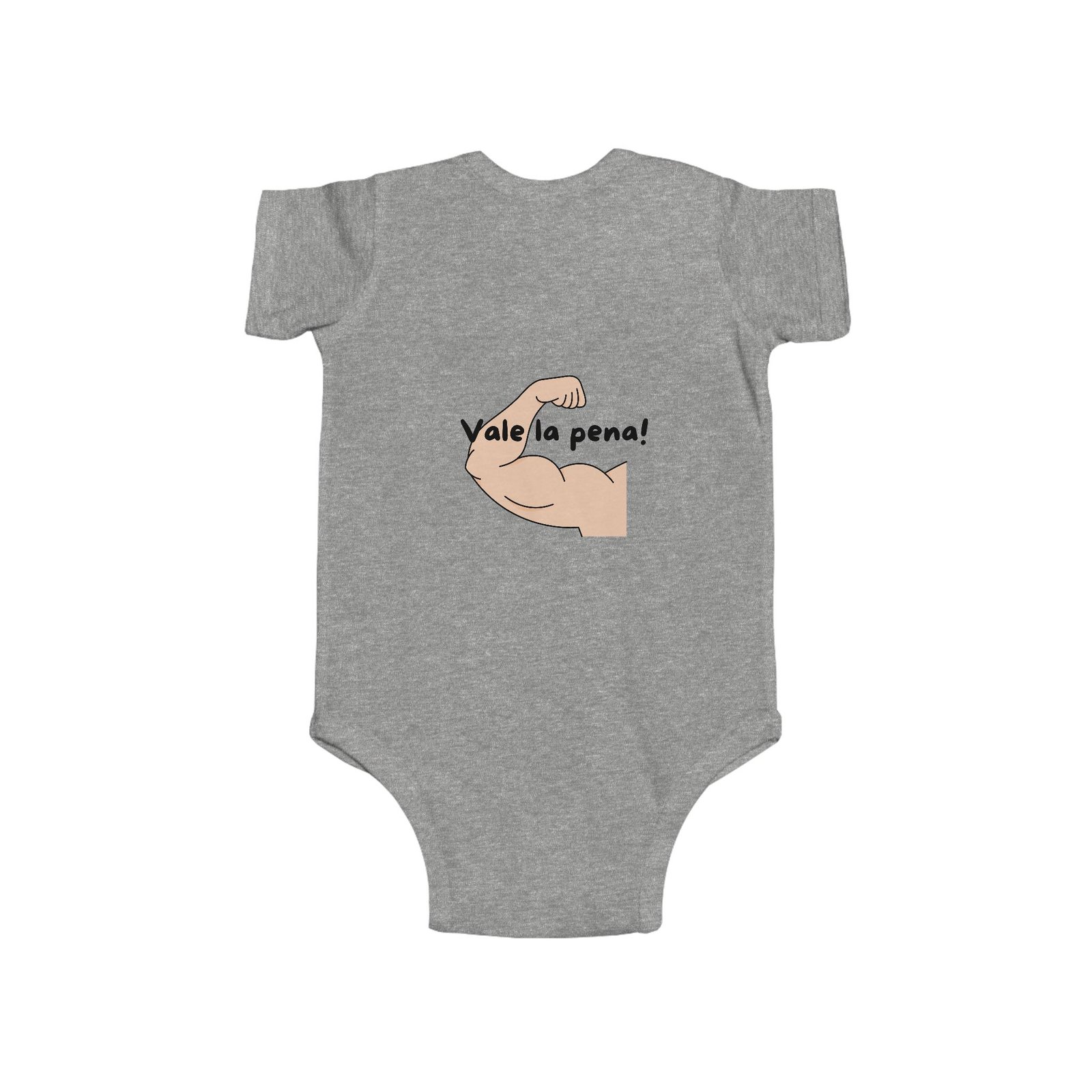 'Vale La Pena' Infant Fine Jersey One-Piece Baby Bodysuit - Image 8