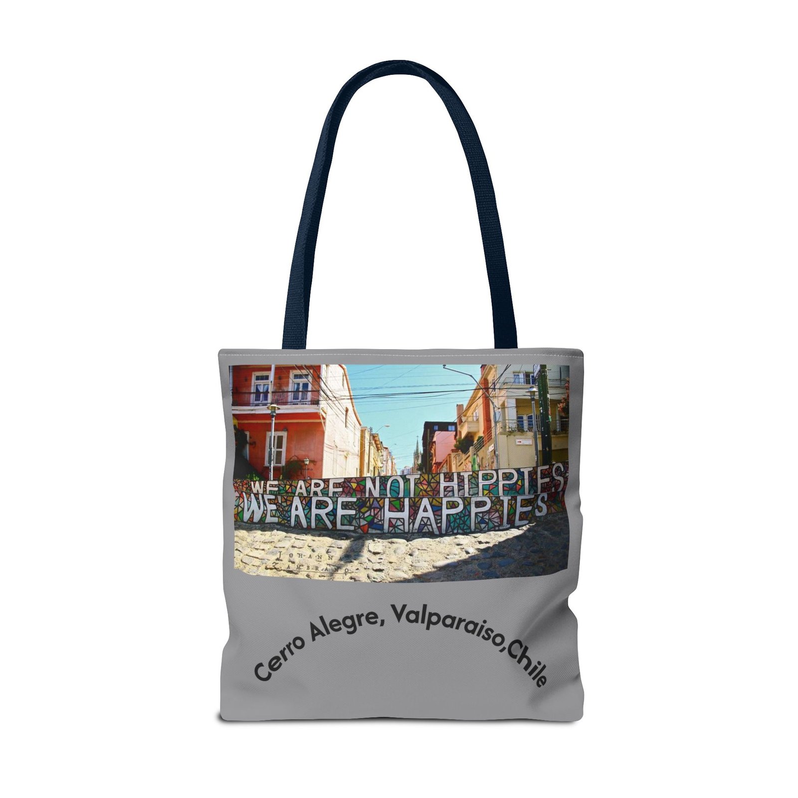 Vibrant Cerro Alegre Valparaíso Chile Travel & Beach Tote Bag - Image 34
