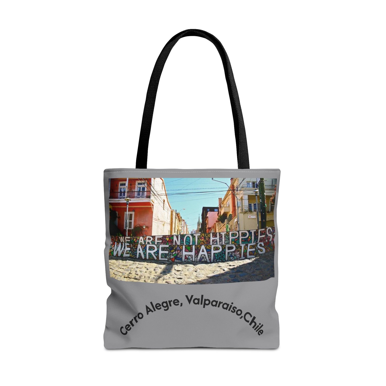 Vibrant Cerro Alegre Valparaíso Chile Travel & Beach Tote Bag - Image 9