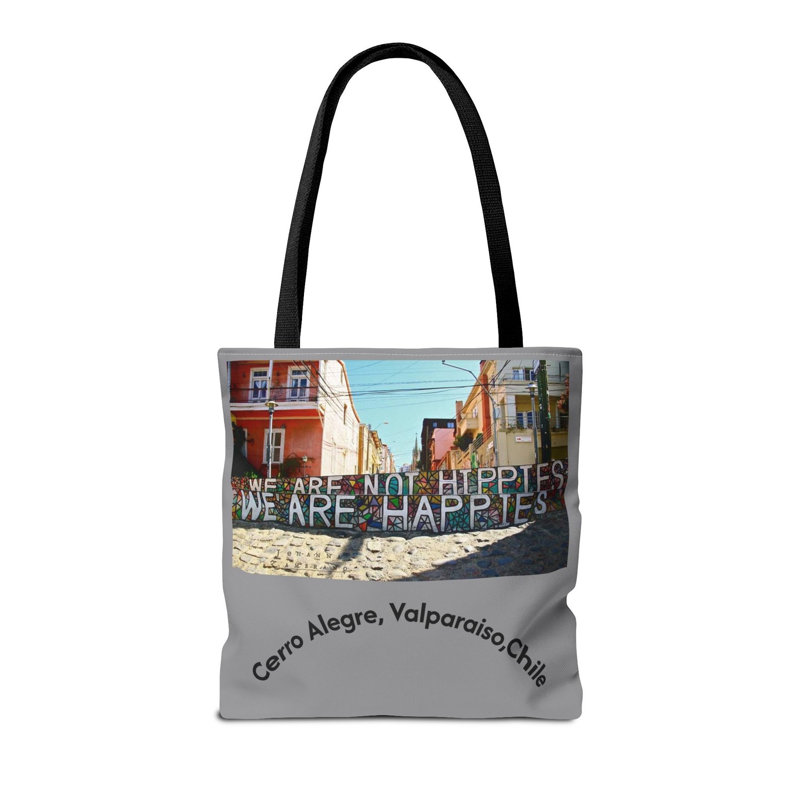 Vibrant Cerro Alegre Valparaíso Chile Travel & Beach Tote Bag - Image 6