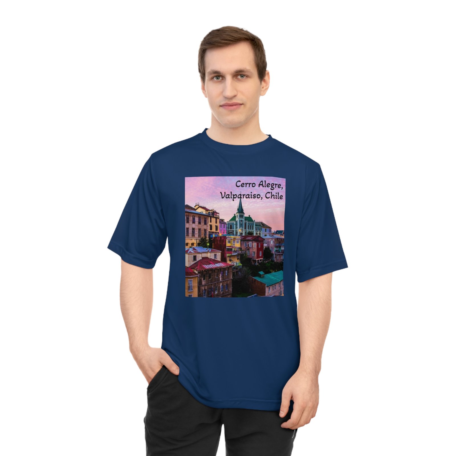 Cerro Alegre Valparaíso Unisex Graphic T-Shirt - Image 12