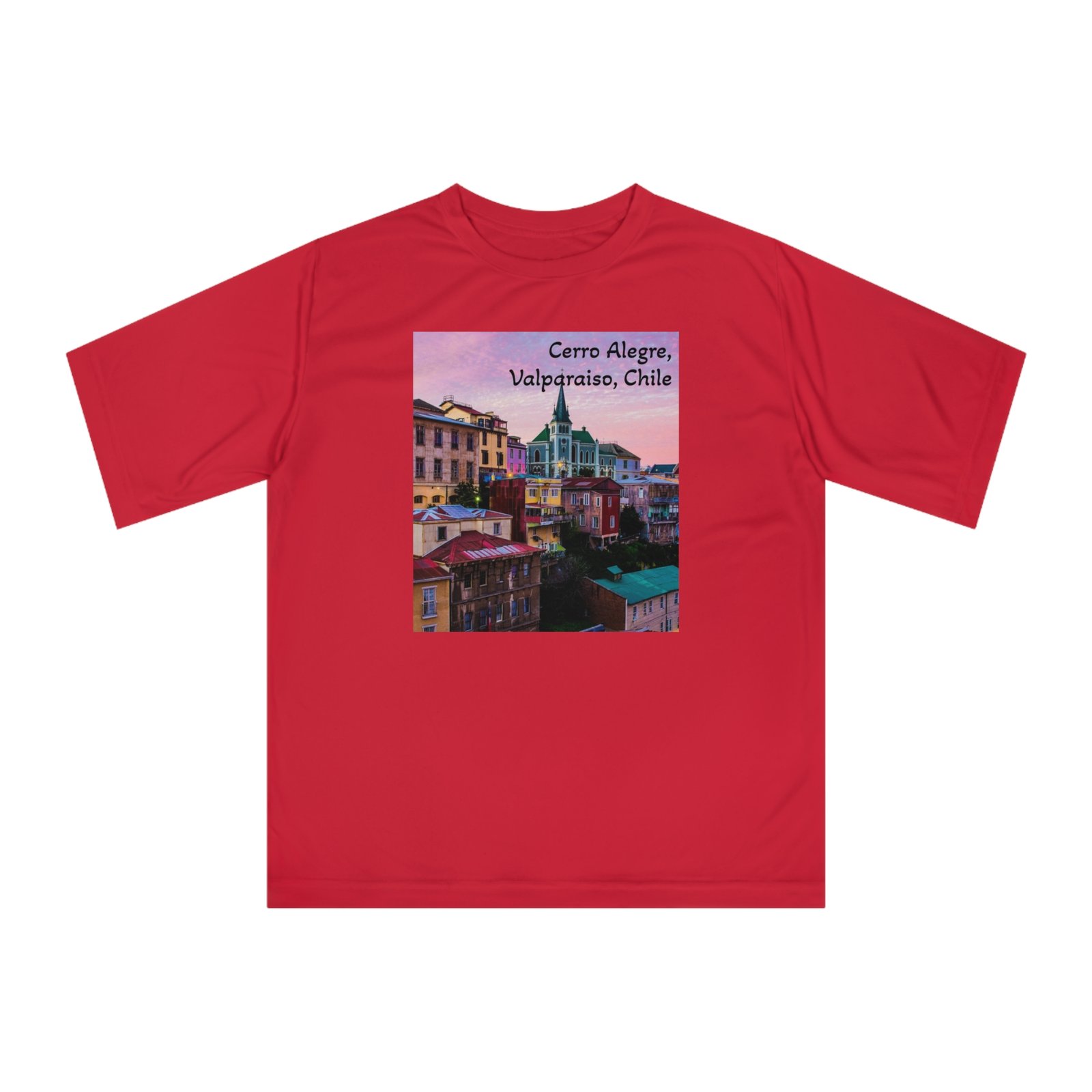Cerro Alegre Valparaíso Unisex Graphic T-Shirt - Image 2