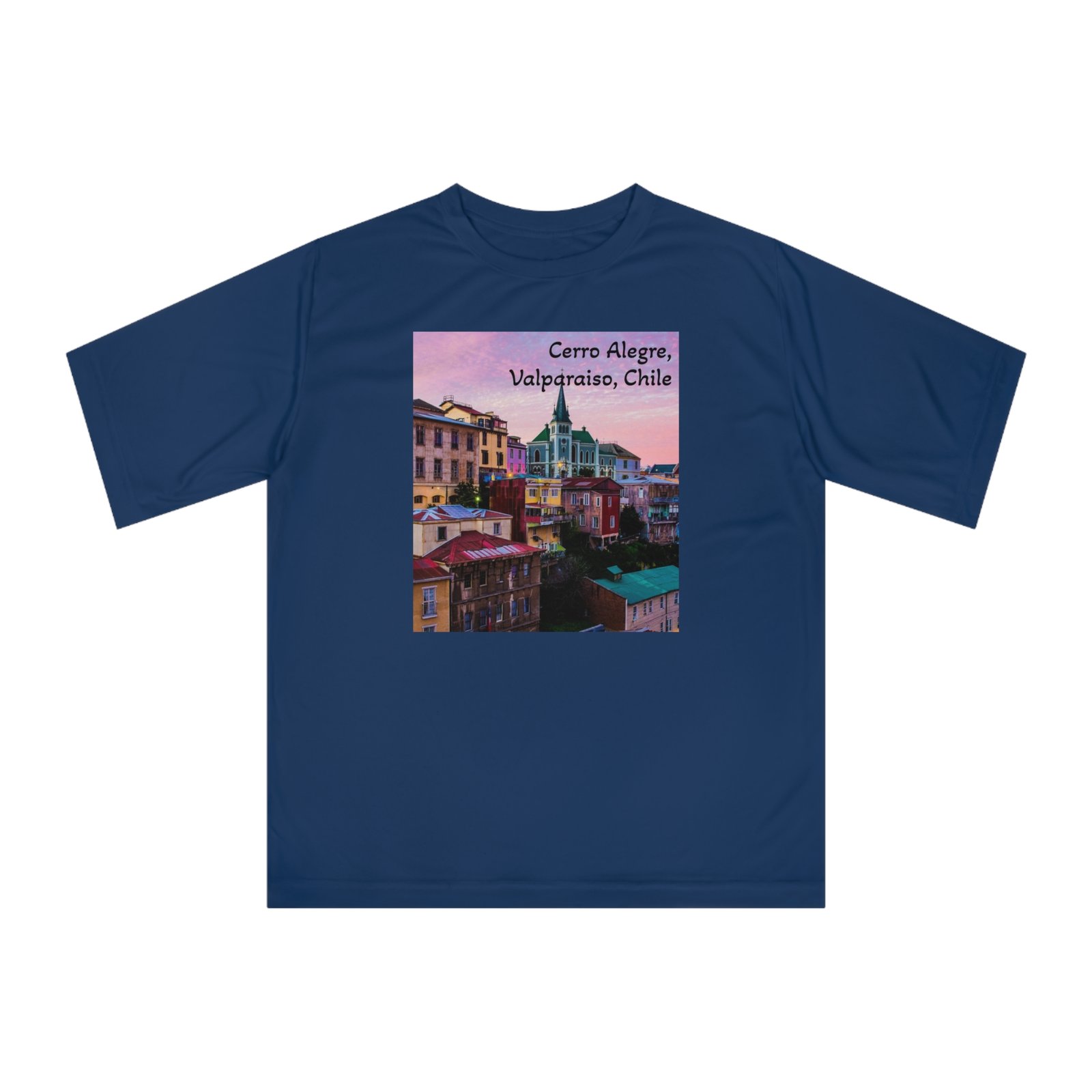 Cerro Alegre Valparaíso Unisex Graphic T-Shirt - Image 9