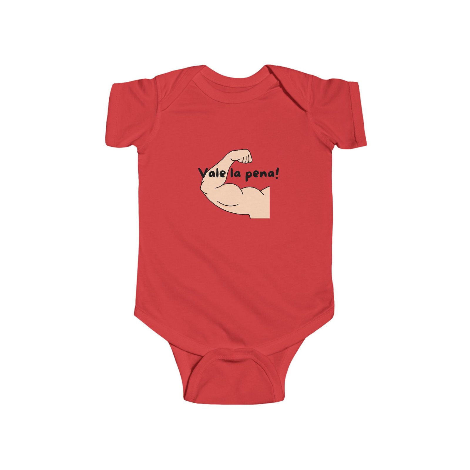 'Vale La Pena' Infant Fine Jersey One-Piece Baby Bodysuit