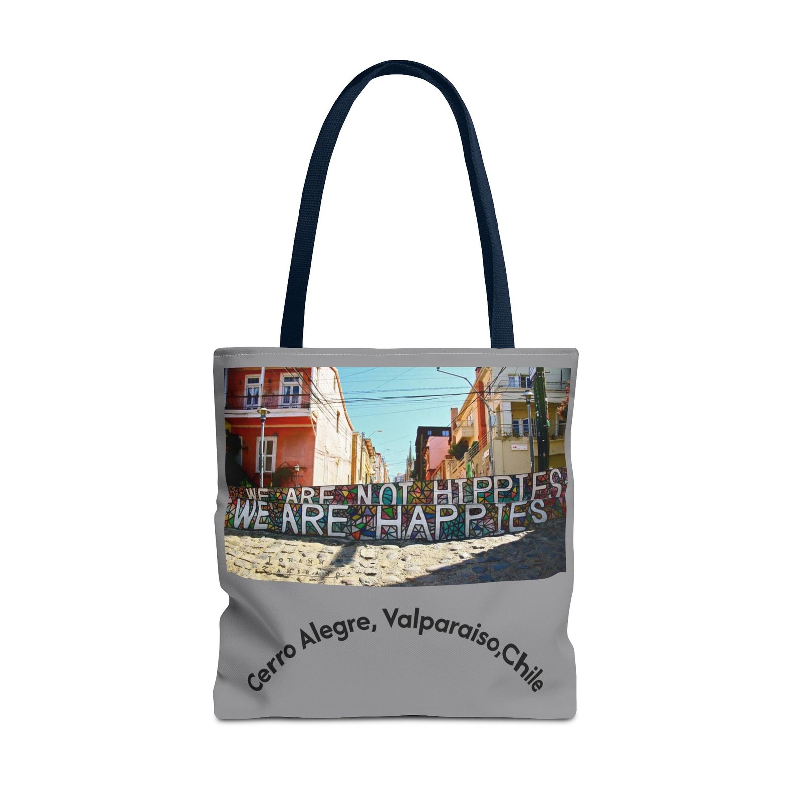 Vibrant Cerro Alegre Valparaíso Chile Travel & Beach Tote Bag - Image 33