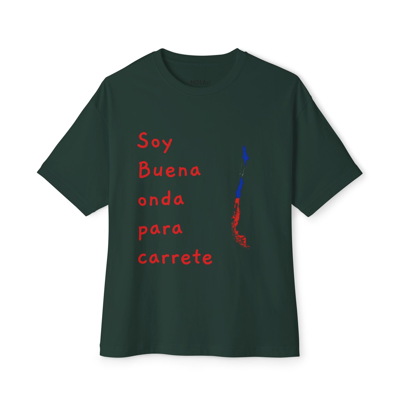 Chilean Pride Unisex T-Shirt | 'Soy Buena!' & Chilean Map - Image 29