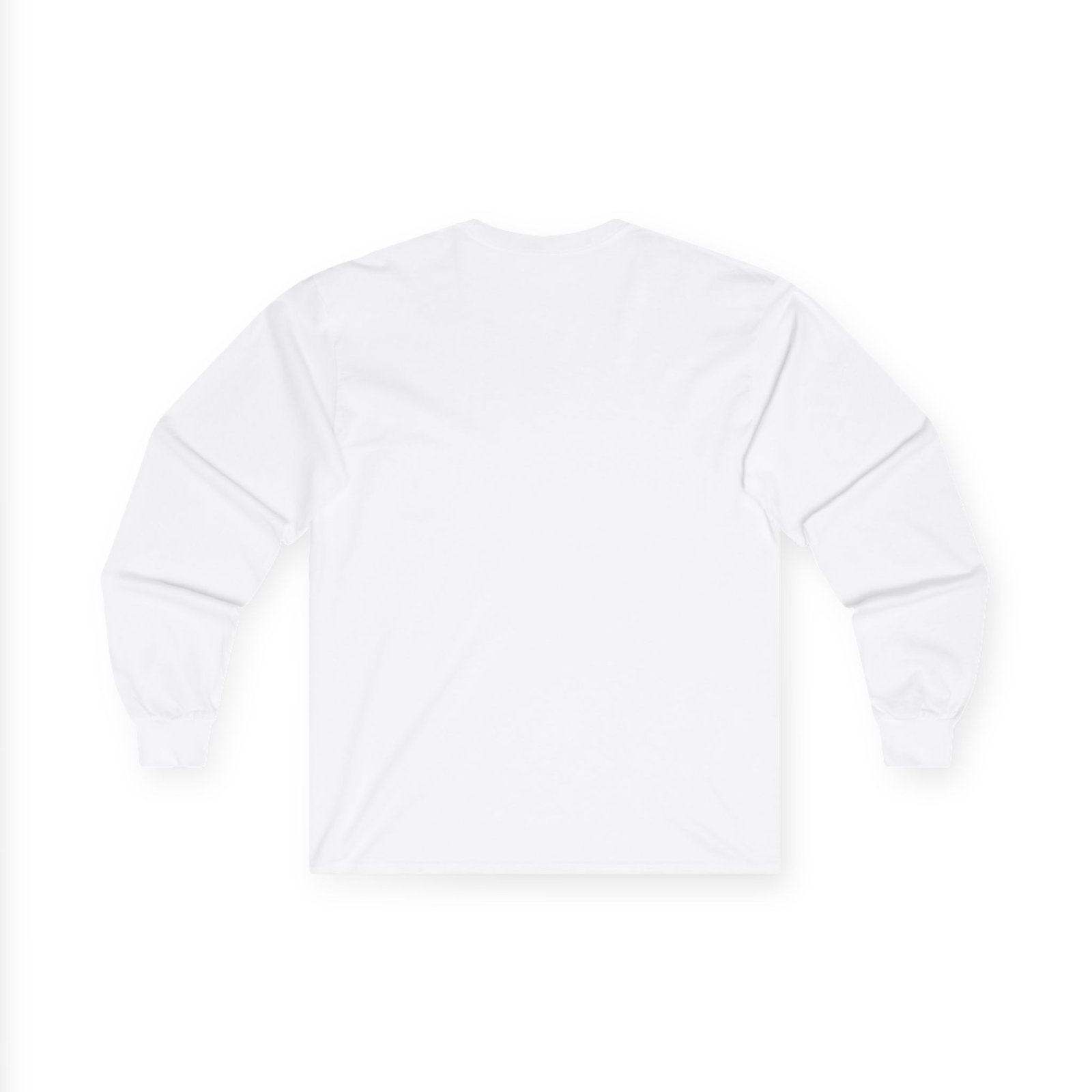 Heavenly Coffee & Mountain Graphic Unisex Cotton Long Sleeve Tee - Image 2