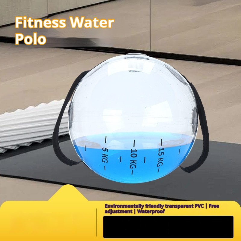 Eco-Friendly Transparent Inflatable Aqua Fitness Counterweight Ball - Image 3