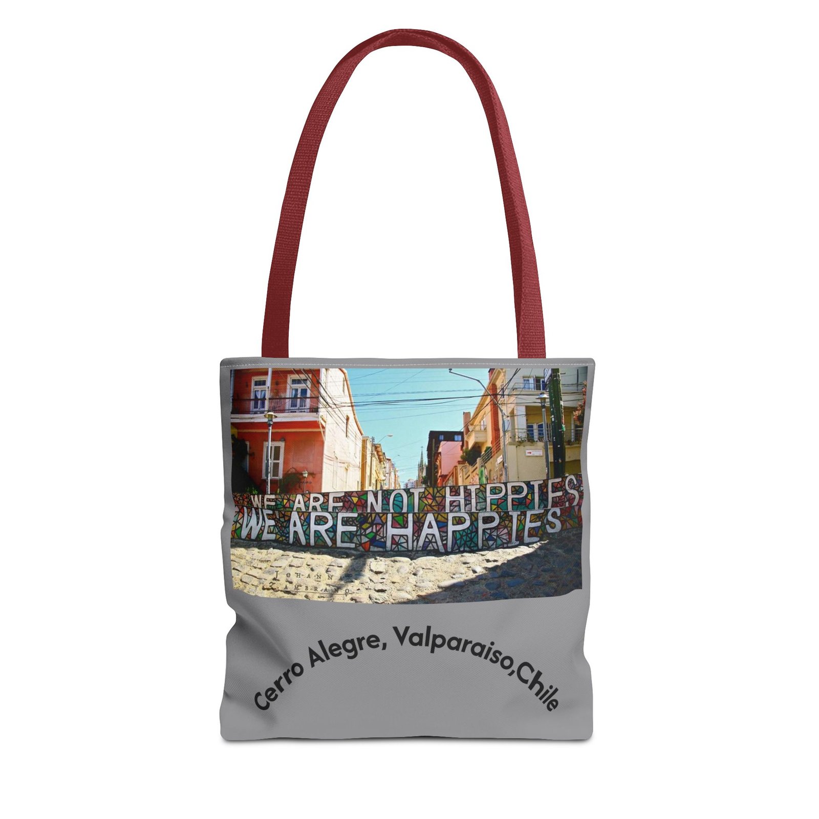 Vibrant Cerro Alegre Valparaíso Chile Travel & Beach Tote Bag - Image 13