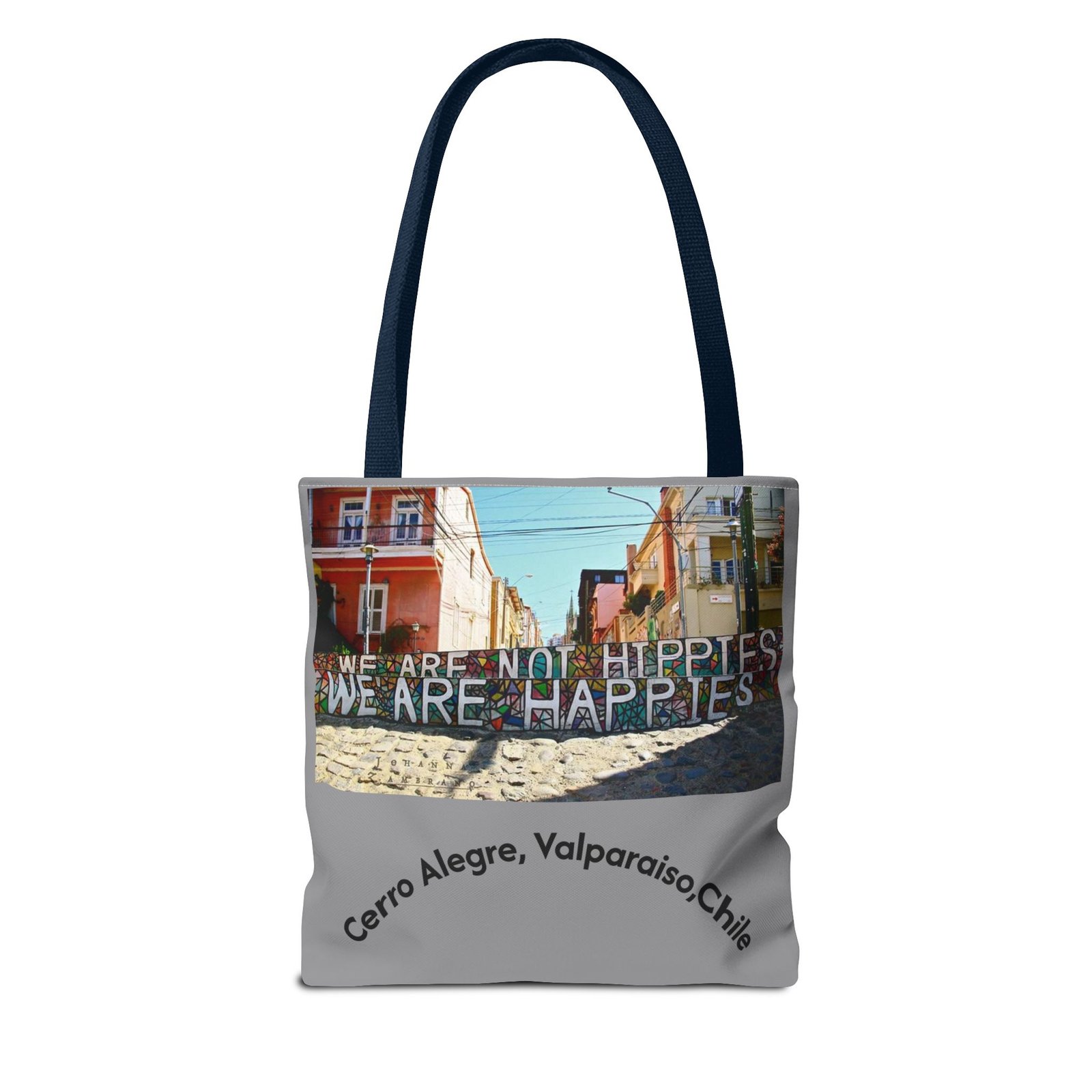 Vibrant Cerro Alegre Valparaíso Chile Travel & Beach Tote Bag - Image 26
