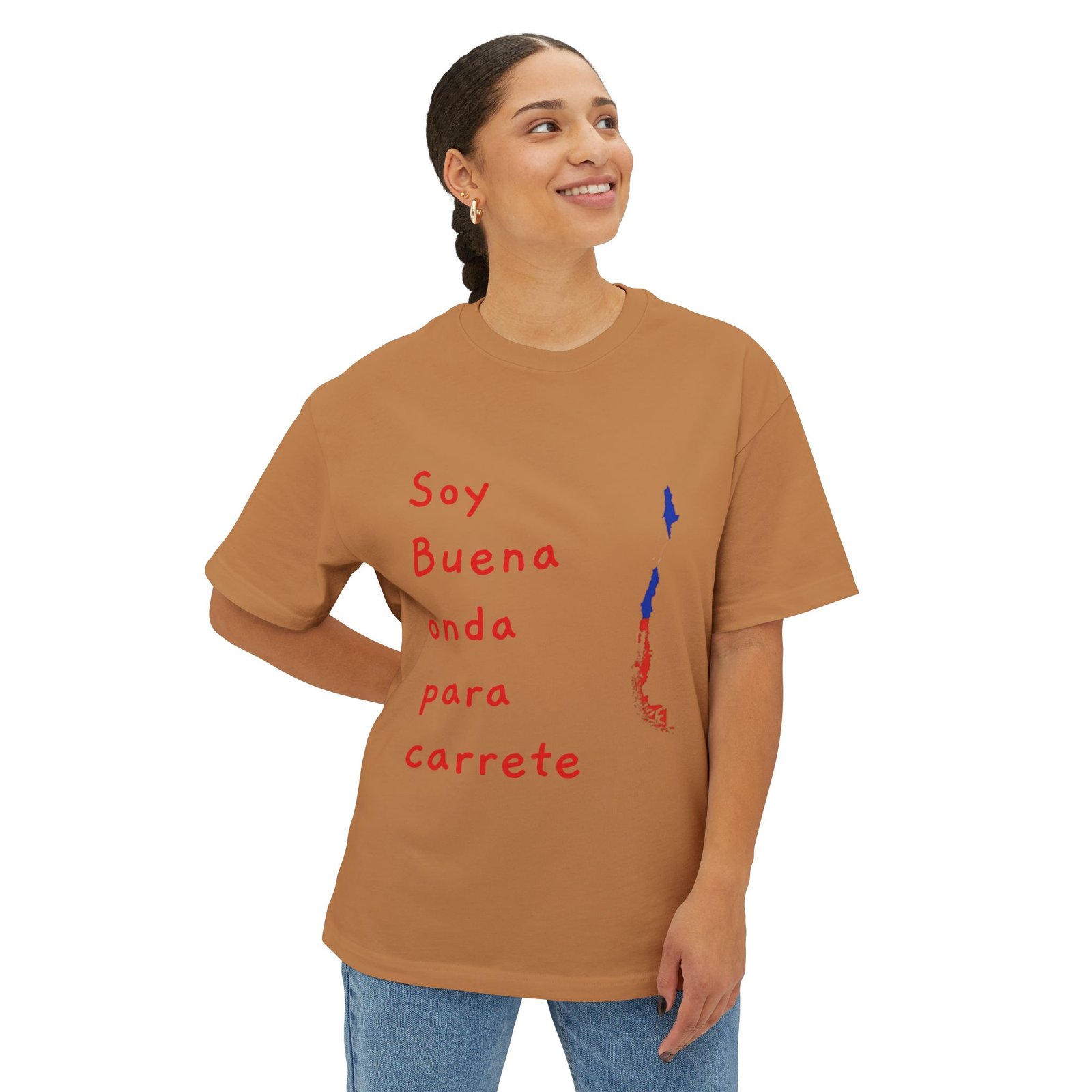 Chilean Pride Unisex T-Shirt | 'Soy Buena!' & Chilean Map - Image 23