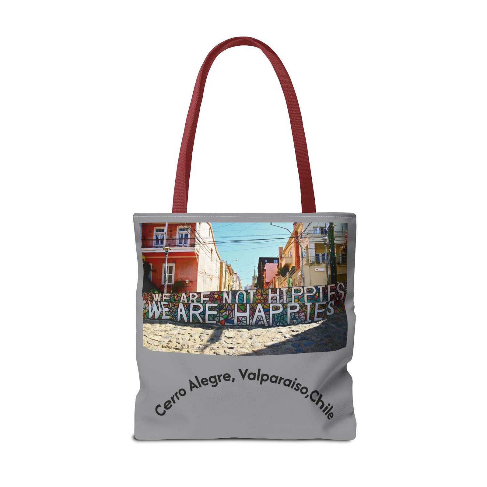 Vibrant Cerro Alegre Valparaíso Chile Travel & Beach Tote Bag - Image 22