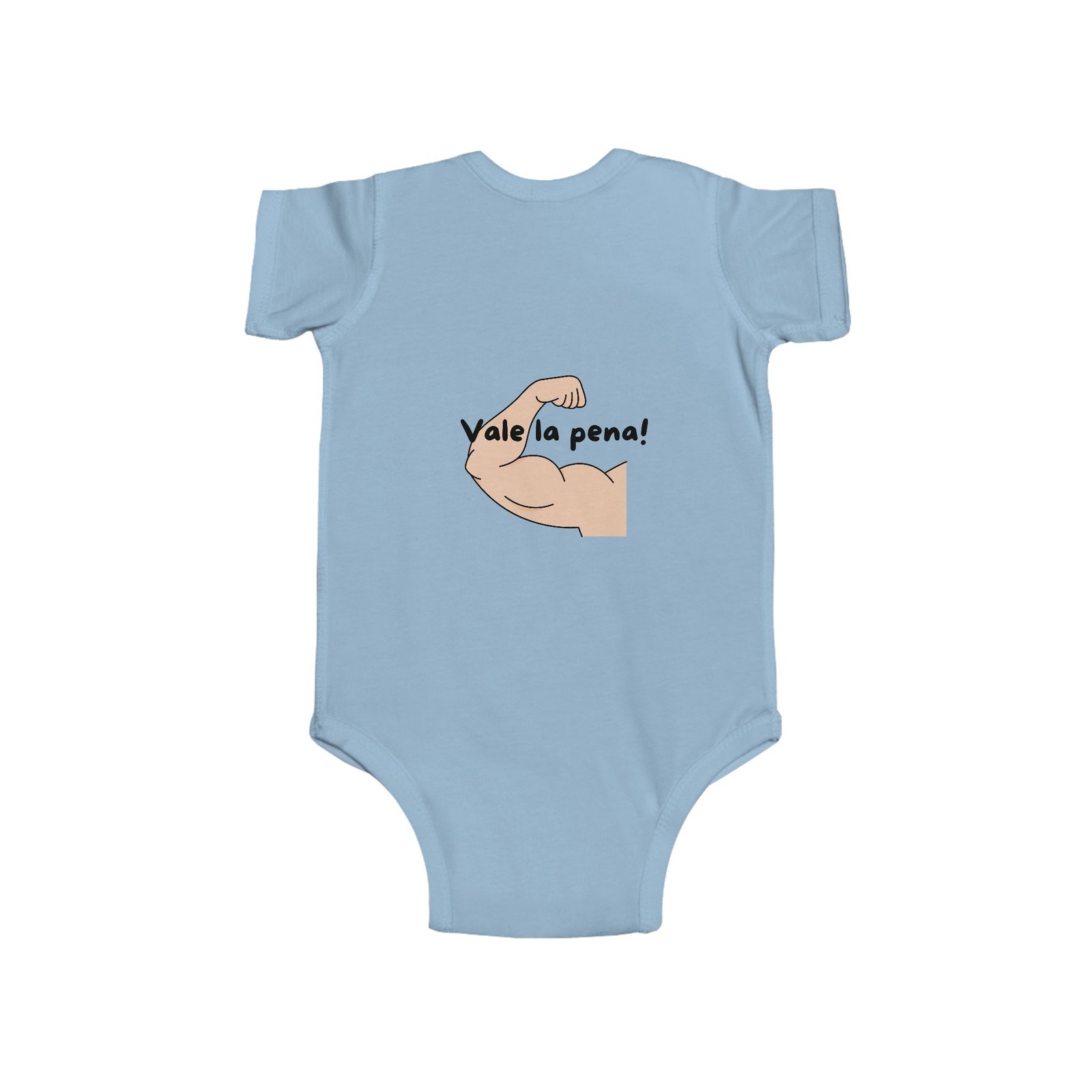 'Vale La Pena' Infant Fine Jersey One-Piece Baby Bodysuit - Image 11
