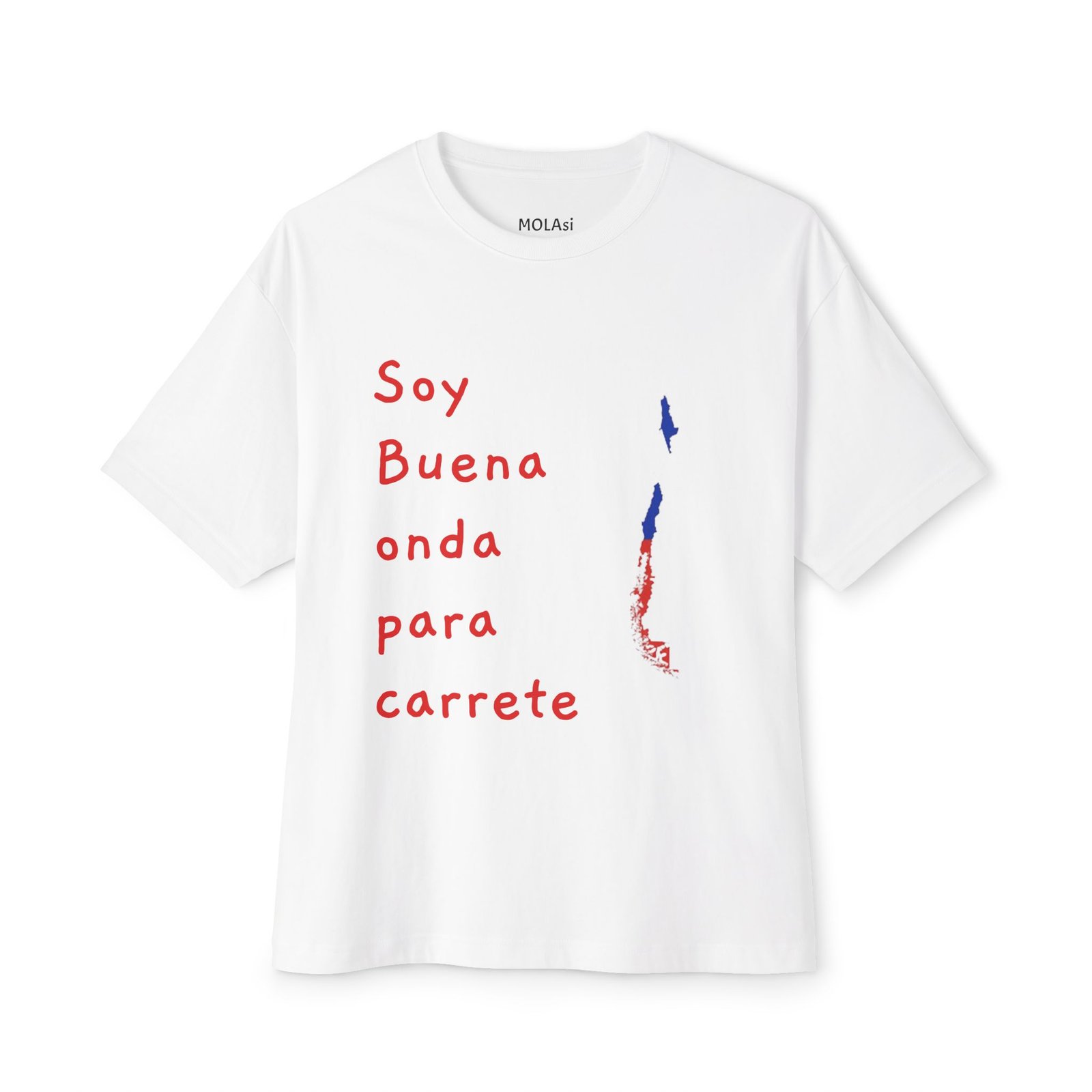 Chilean Pride Unisex T-Shirt | 'Soy Buena!' & Chilean Map - Image 5