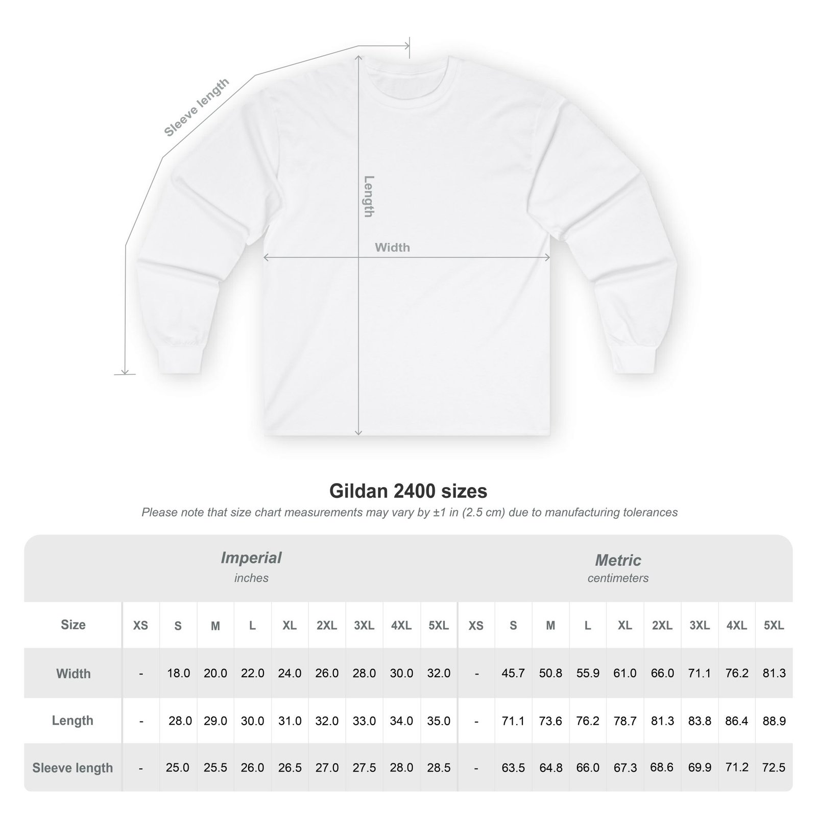 Heavenly Coffee & Mountain Graphic Unisex Cotton Long Sleeve Tee - Image 3
