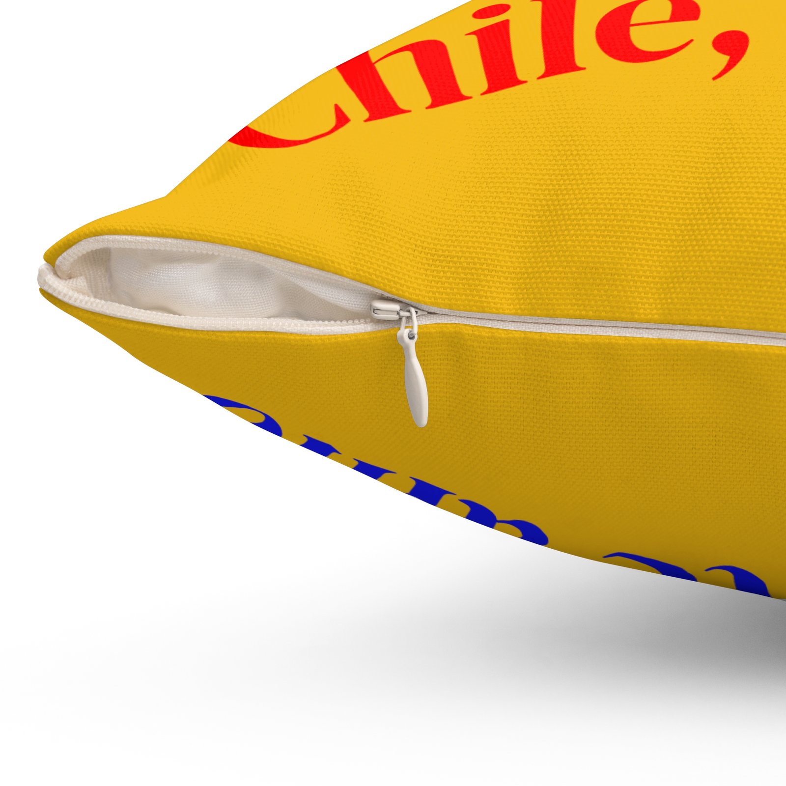 Chile Te Amo Decorative Spun Polyester Throw Pillow - Image 3