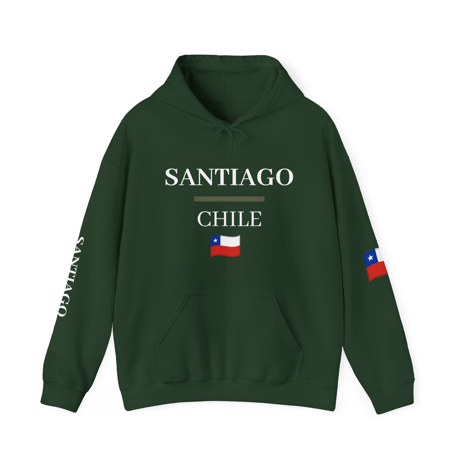 Santiago Pride Unisex Hooded Sweatshirt - Image 5