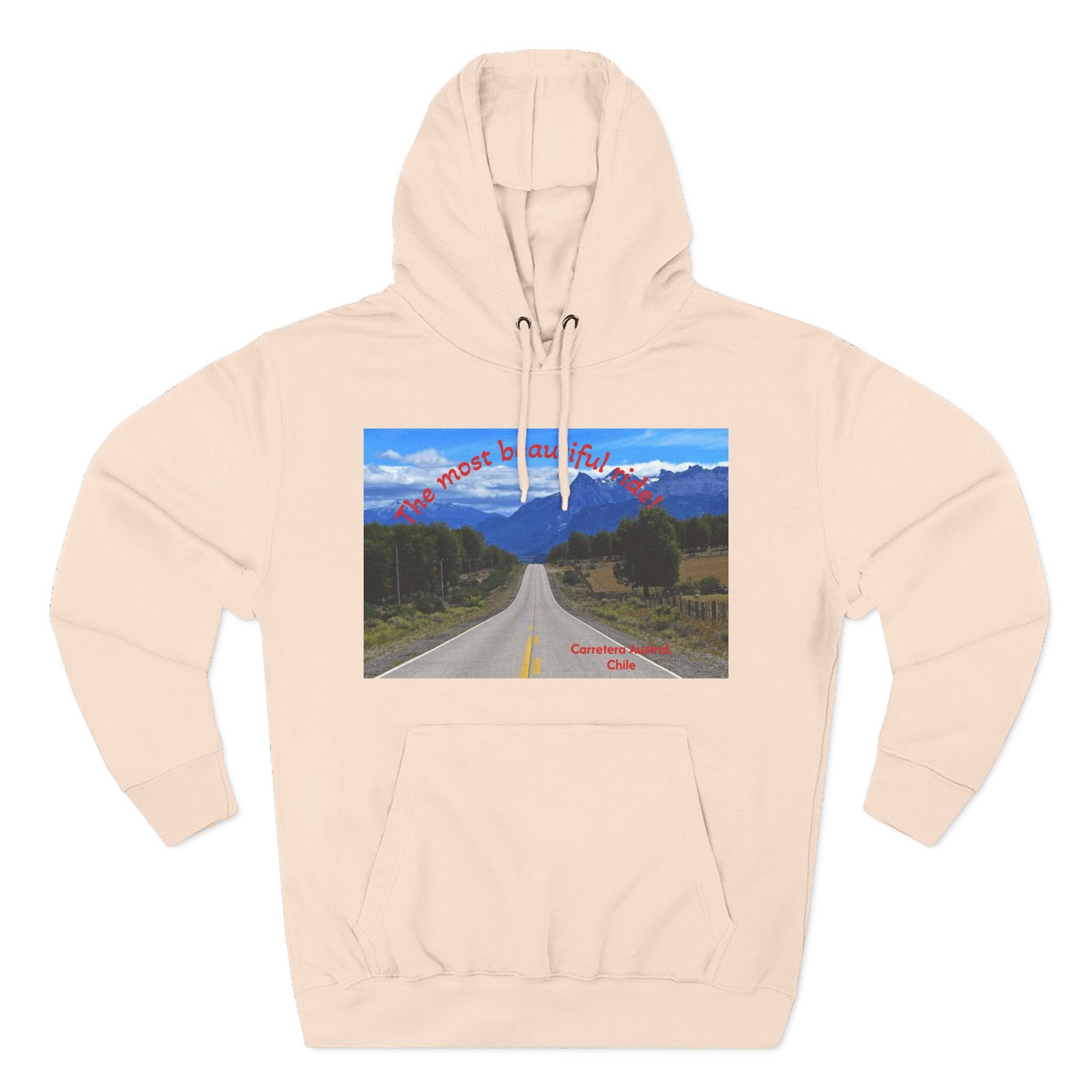 Scenic Adventure Three-Panel Fleece Hoodie with Kangaroo Pocket - Image 17