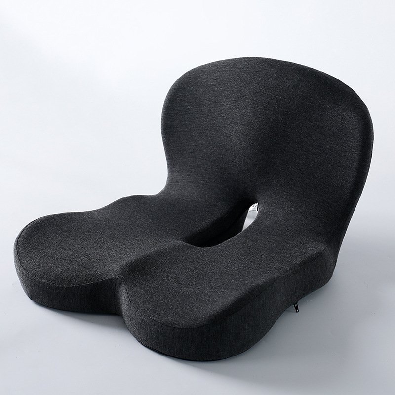 Ergonomic Integrated Memory Foam Seat Cushion and Lumbar Backrest - Image 4
