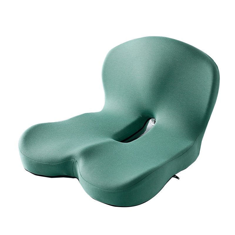 Ergonomic Integrated Memory Foam Seat Cushion and Lumbar Backrest - Image 2