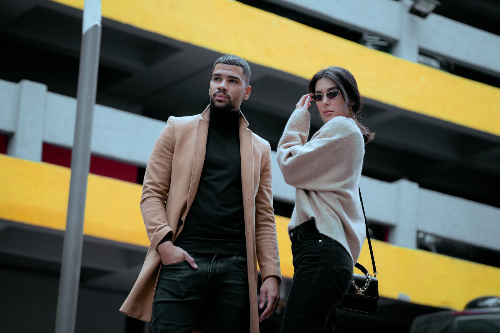 modern, urban, and high-fashion couple-Molanizzi